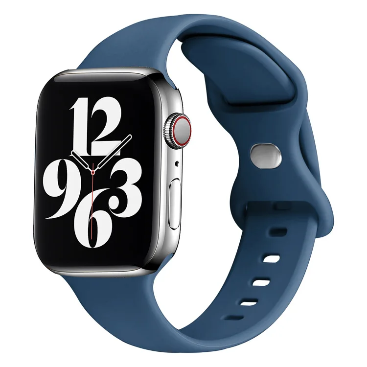 Новинка от Apple iWatch с силиконовым ремешком и разноцветными бантами подходит для ремешка apple
