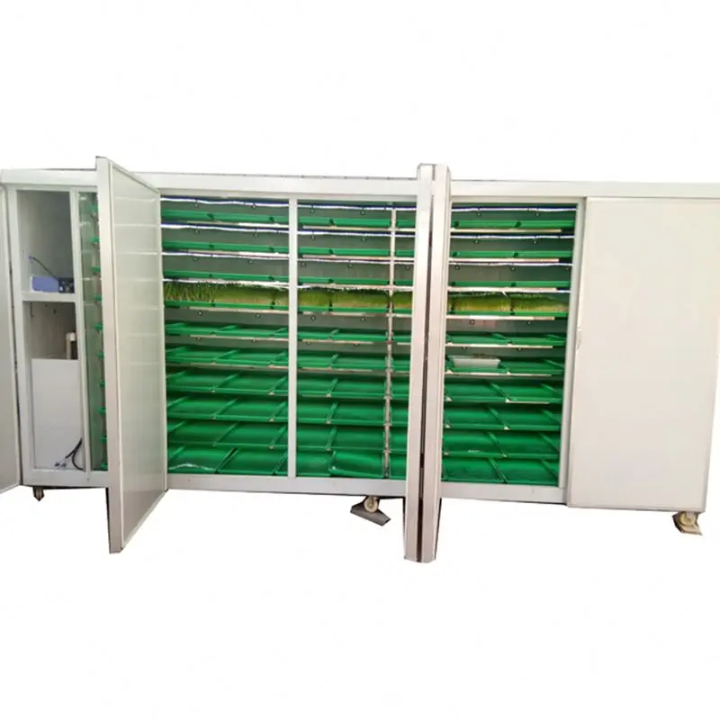 Factory supply wheat fodder sprout container