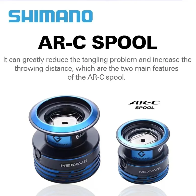 New NEXAVE Reel High speed ratio 2500HG C3000HG 4000XG C5000XG AR-C Spool G FREE BODY Saltwater Spinning Fishing Reel shimano