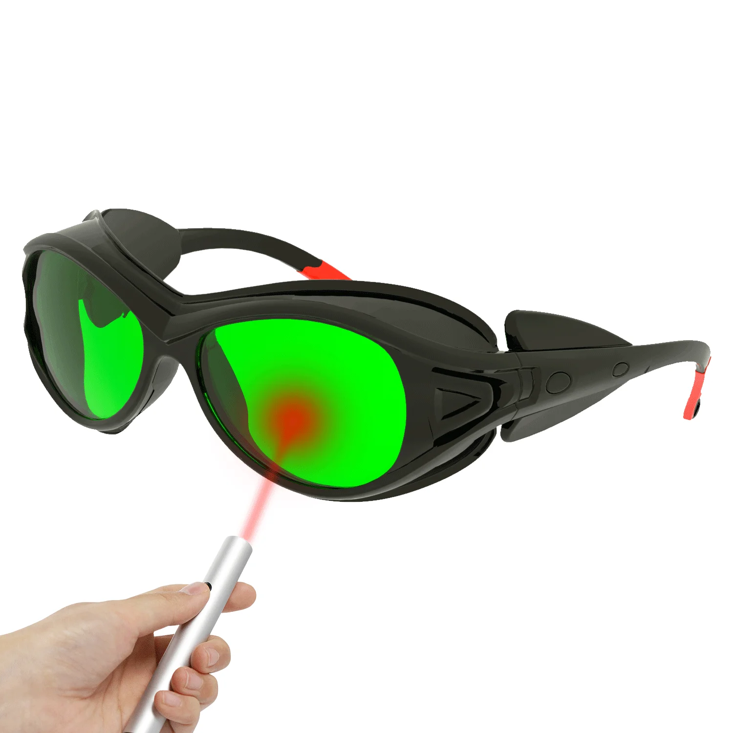 OD5 OD7 1064nm пластиковый фильтр 808nm безопасность Unioptics лазерная защита стекла промышленности синий зеленый сварочные защитные очки