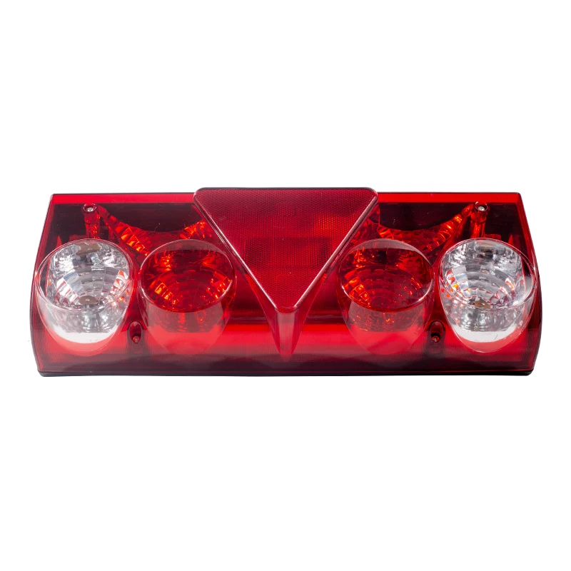 High quality 3 in 1 Stop Turn Brake Light 24V Red Tail Light Lamp LED Truck Light