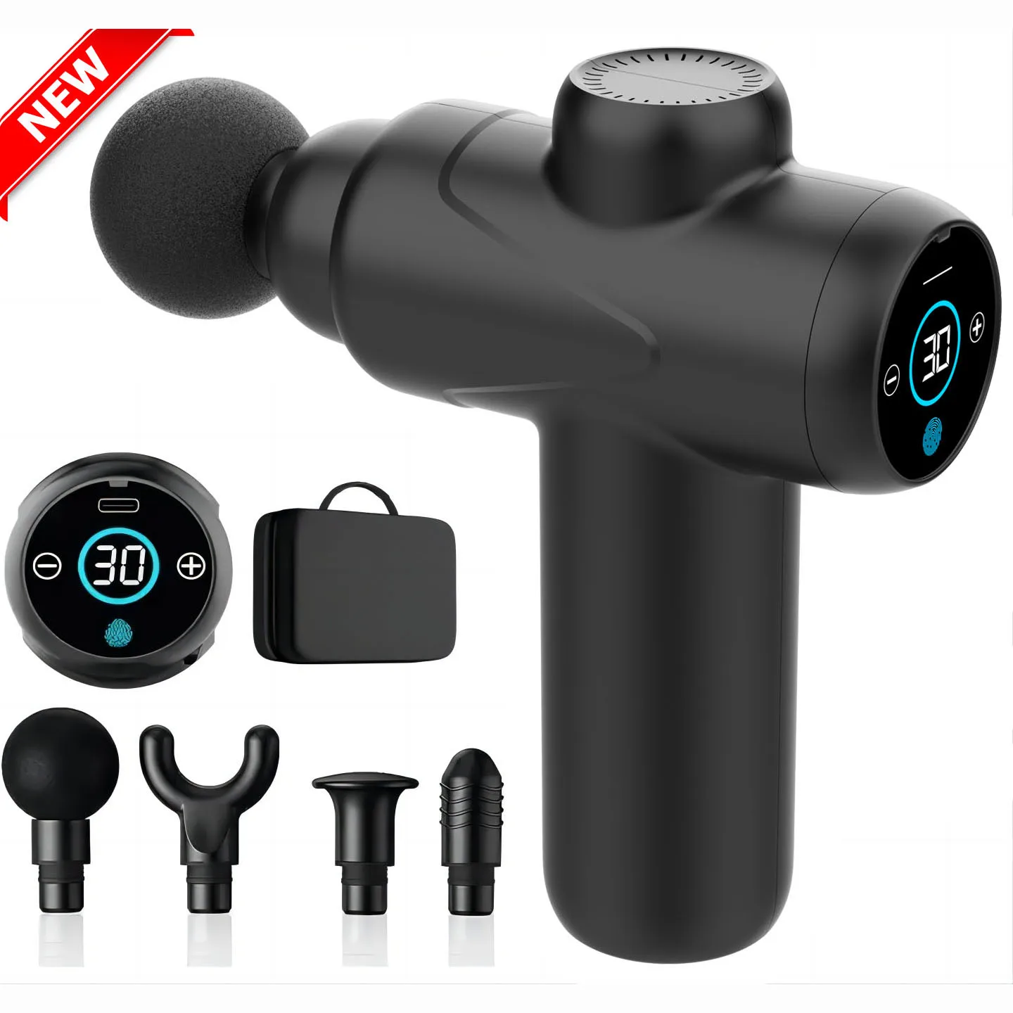 Beslife Cheapest Cordless Handheld Massager Device 2024 gun massage Mini Portable Electric Facial Deep Tissue Body Massage Gun