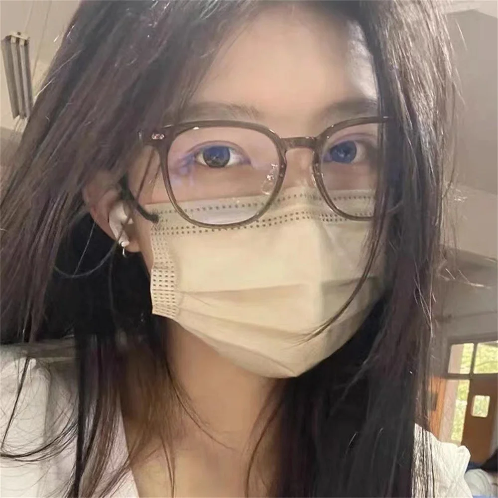 Plastic metal material women glasses frame fashion optical eyeglasses latest glasses circular frames optical for girl