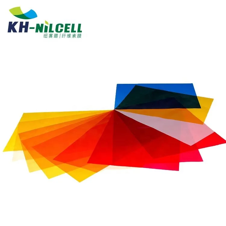 Cellulose  Film Biodegradable Cellulose Packing Tape Cellophane Warpling Paper