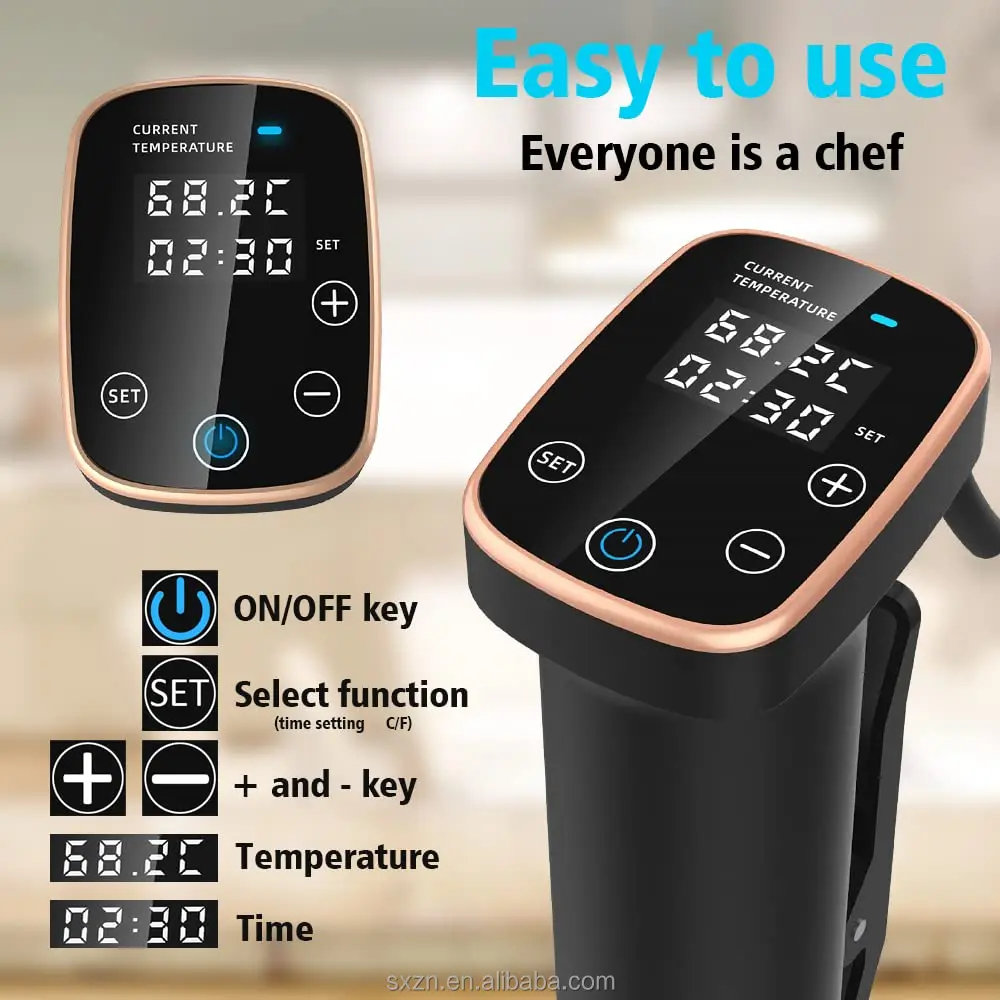 IPX7 sous палки низкой температуре медленно еда плита стейк машина кулинарные палка