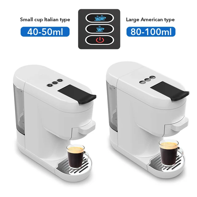 Cafeteras Profesional Water Tank Coffee Machine Automatic Instant Multi Capsule Coffee Maker