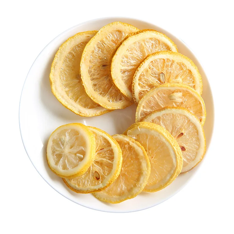 Healthy Natural Dried Lemon Slice Freeze Dried Lemon Peel