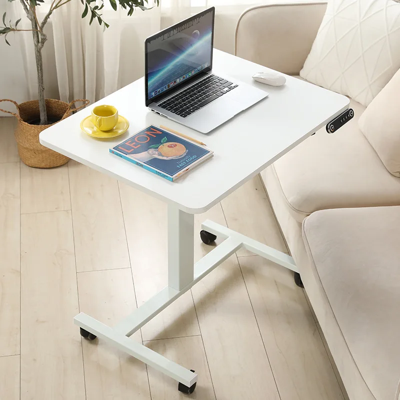 Laptop Table Electric Lifting Standing Desk Height Adjustable Learning Desk Bedside Lazy Table Lifting Desk