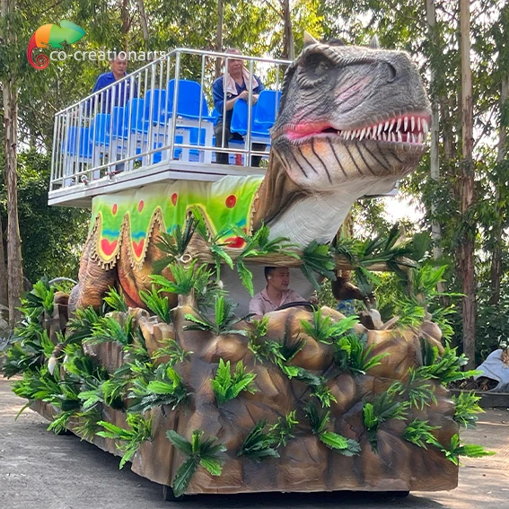Jurassic Parties High Quality Life Size Figures T-rex float for theme park