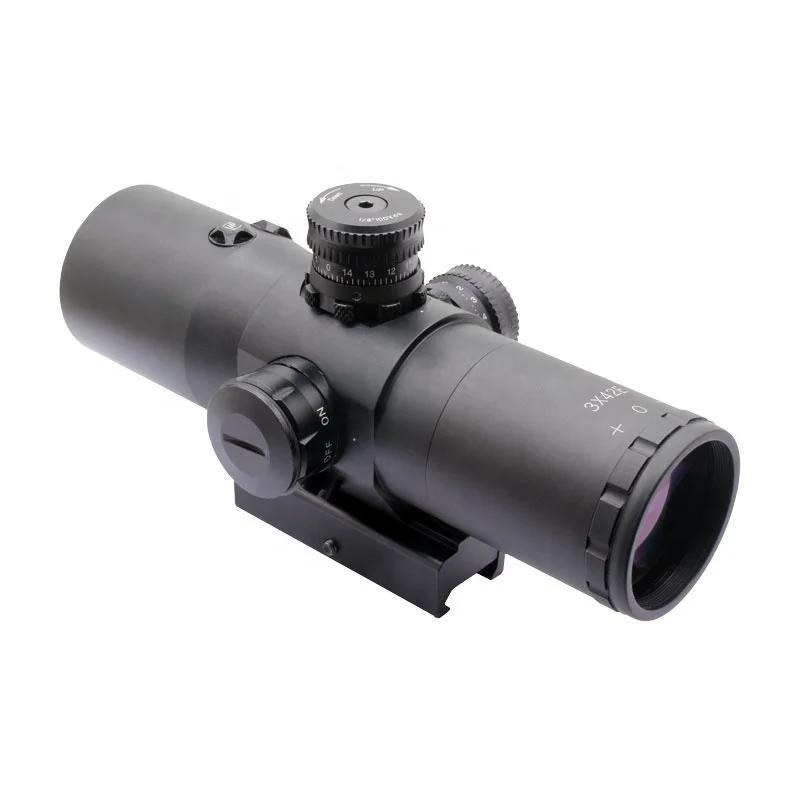 3X42 Prism Telescopic Scopes Laser Sight Scope