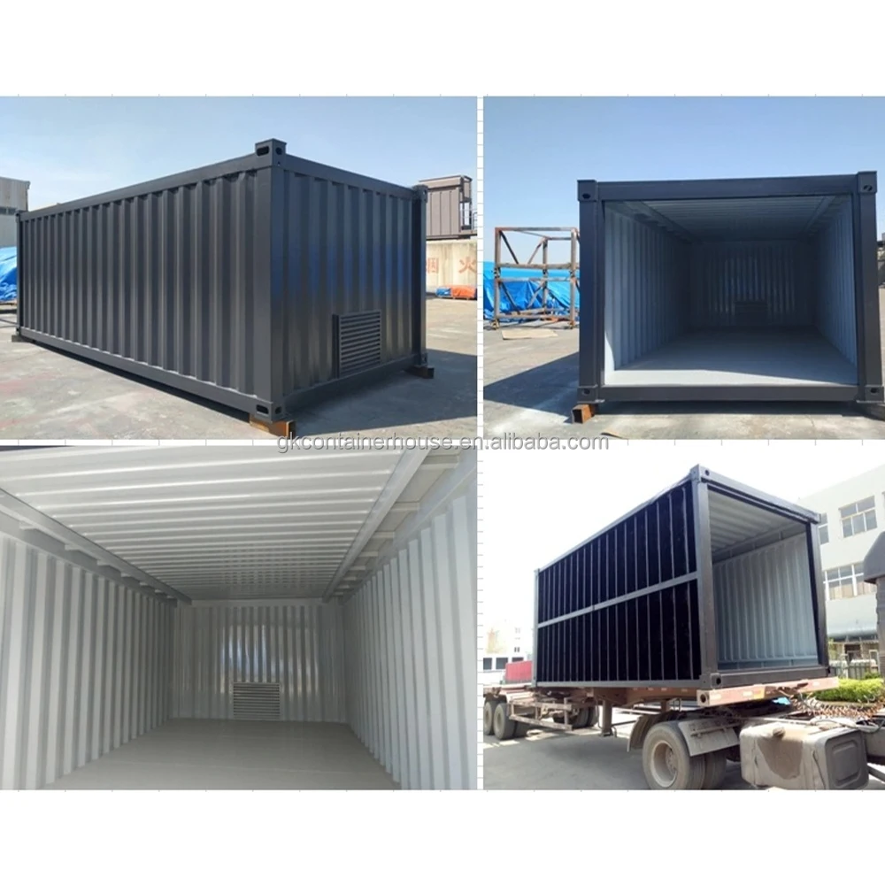 Modular Design Shipping Container with Divider Wall 10ft 20ft Self Storage Units for Sale