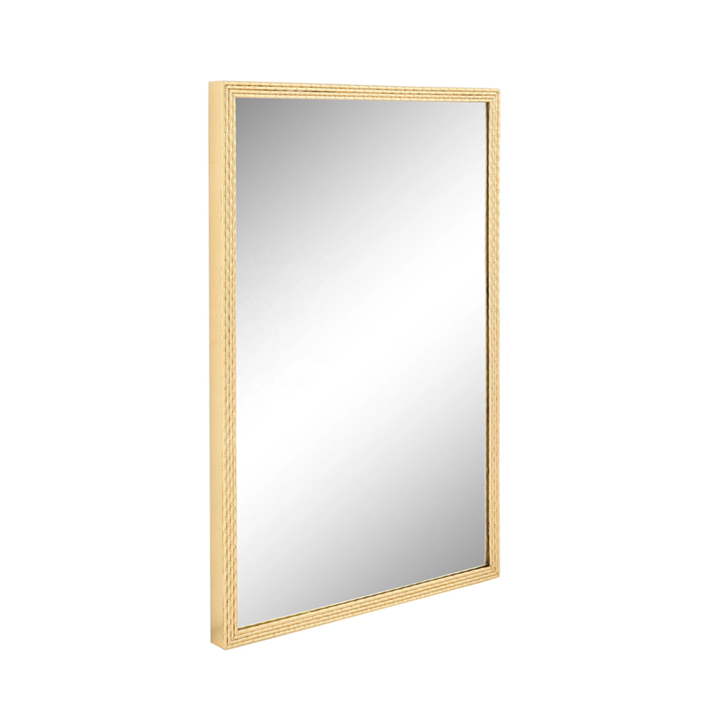 Modern gold foil bath room vanity mirrors decor luxury wall large mirrors