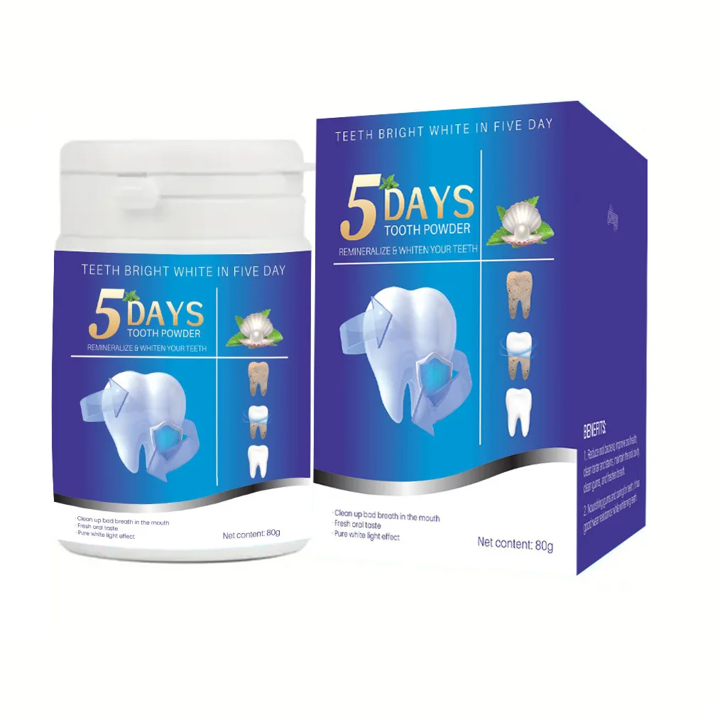 Wholesale Private Label Easy Teeth Whitening Product Essence 80 ML Teeth Whitening Powder