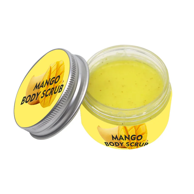 i-yoni whipped rainbow body scrub bottle private label foaming skin care exfoliating