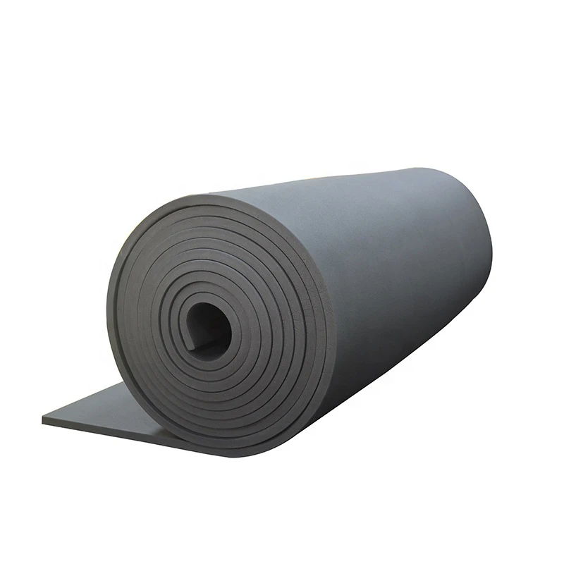 Customized Fire Retardant Elastomeric Nitrile Rubber Foam Insulation Sheet Roll