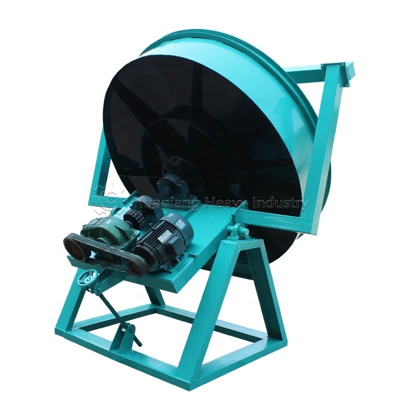 Organic fertilizer compost machine animal manure disc granules making machine