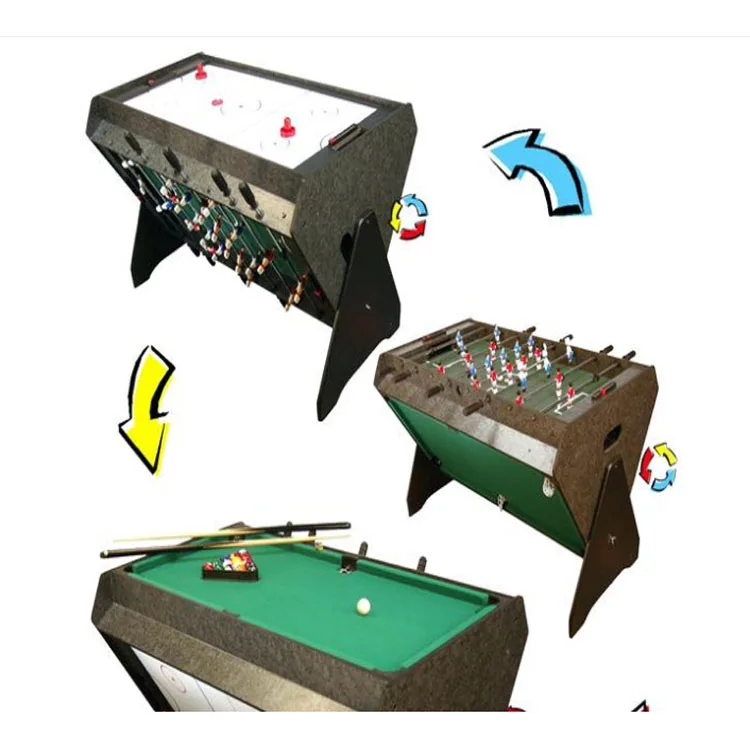 Multi-function game football table / air ice hockey table / billiard table / table tennis table