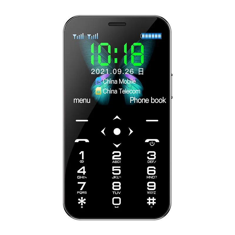 2022 SOYES D13 Mobile Phone 3G 4G Dual SIM Type-C LED Light SOS Super Fashion Small Mini Card MobilePhone Celular