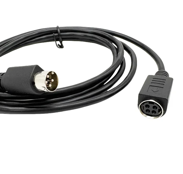16AWG S-Video Cable Mini Din 4-Pin Male to Female Connector for Laptops Transfer Video  TV Monitor Connection Cable