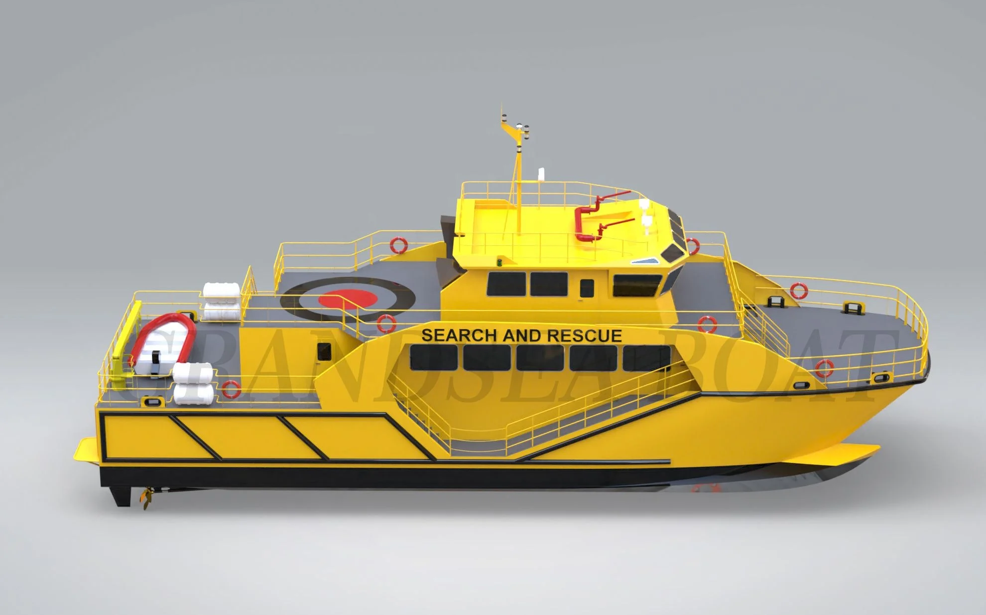 Grandsea 28m search and rescue vessel rescue boat for sale