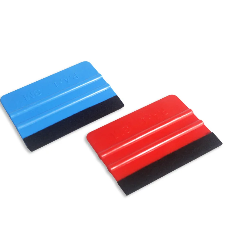 Blue Car Vinyl Wrap Window Tint Film Tool Kits with Felt Squeegee Wrap Stick for Vinyl Installation