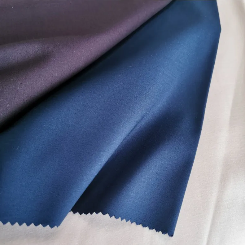 good quality cheap price comfortable woven lightweight organic plain dyed bamboo shirt fabric