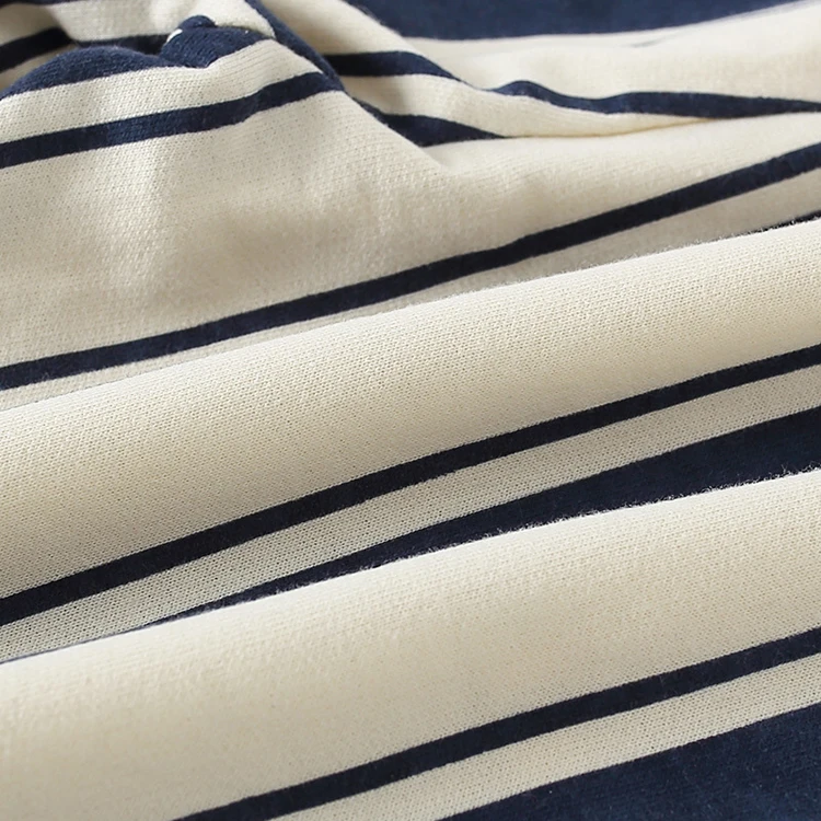 Wholesale Summer Soft Cotton Sailboat Print T-shirt Striped Shorts 2 Piece Toddler Boys Clothing sets
