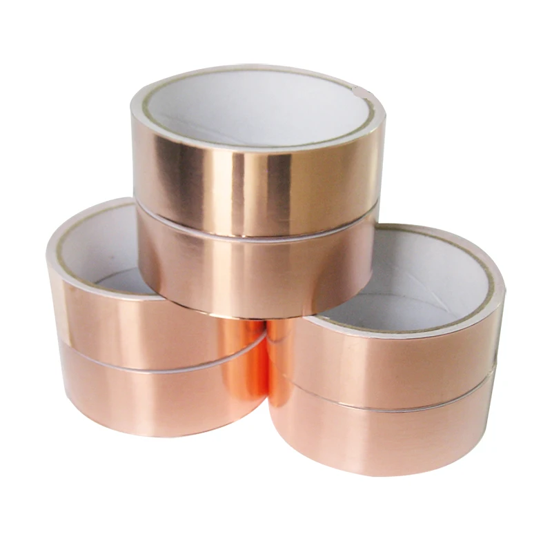 Copper foil adhesive tape for electronic products EMI shielding conductive copper foil tape