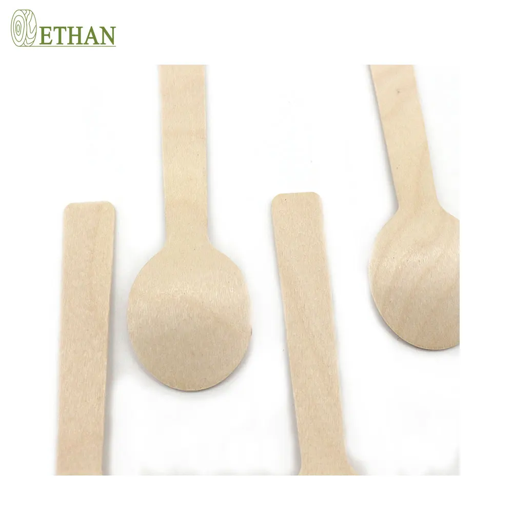 100mm Round Wooden Spoon