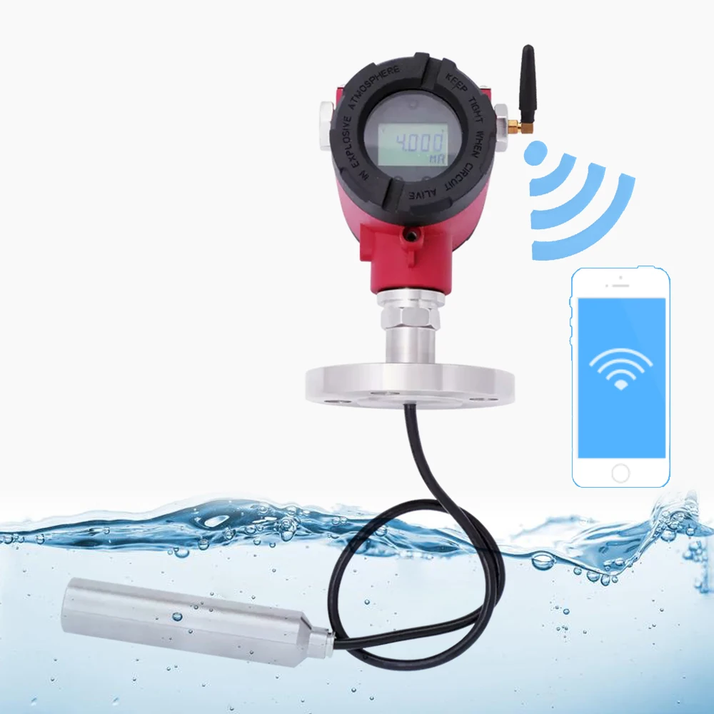 Беспроводной Zigbee GPRS LoRa NB-IoT Wifi жидкий резервуар для воды цифровой датчик измерения