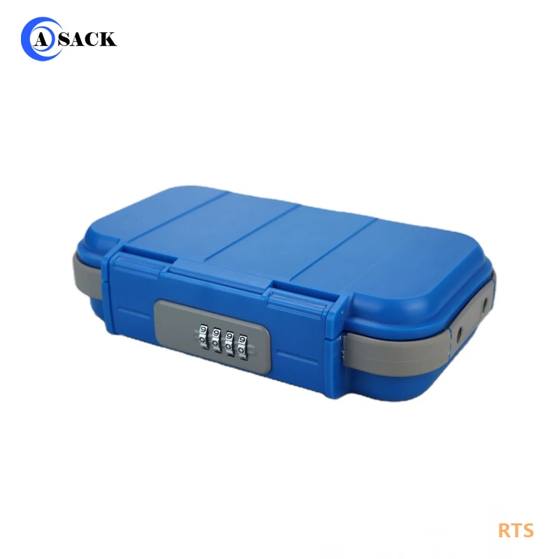 Asack G13 Big Capacity Waterproof Portable Safe Combination Lock Key Box Storage for Beach Travel Outdoor Lockbox Keybox