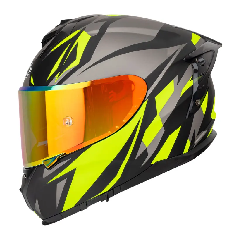 VIP Soman SM961-S Full Face Motorcycle Helmet For Bird Steel Ebike Motorcycle Helmets manufactures