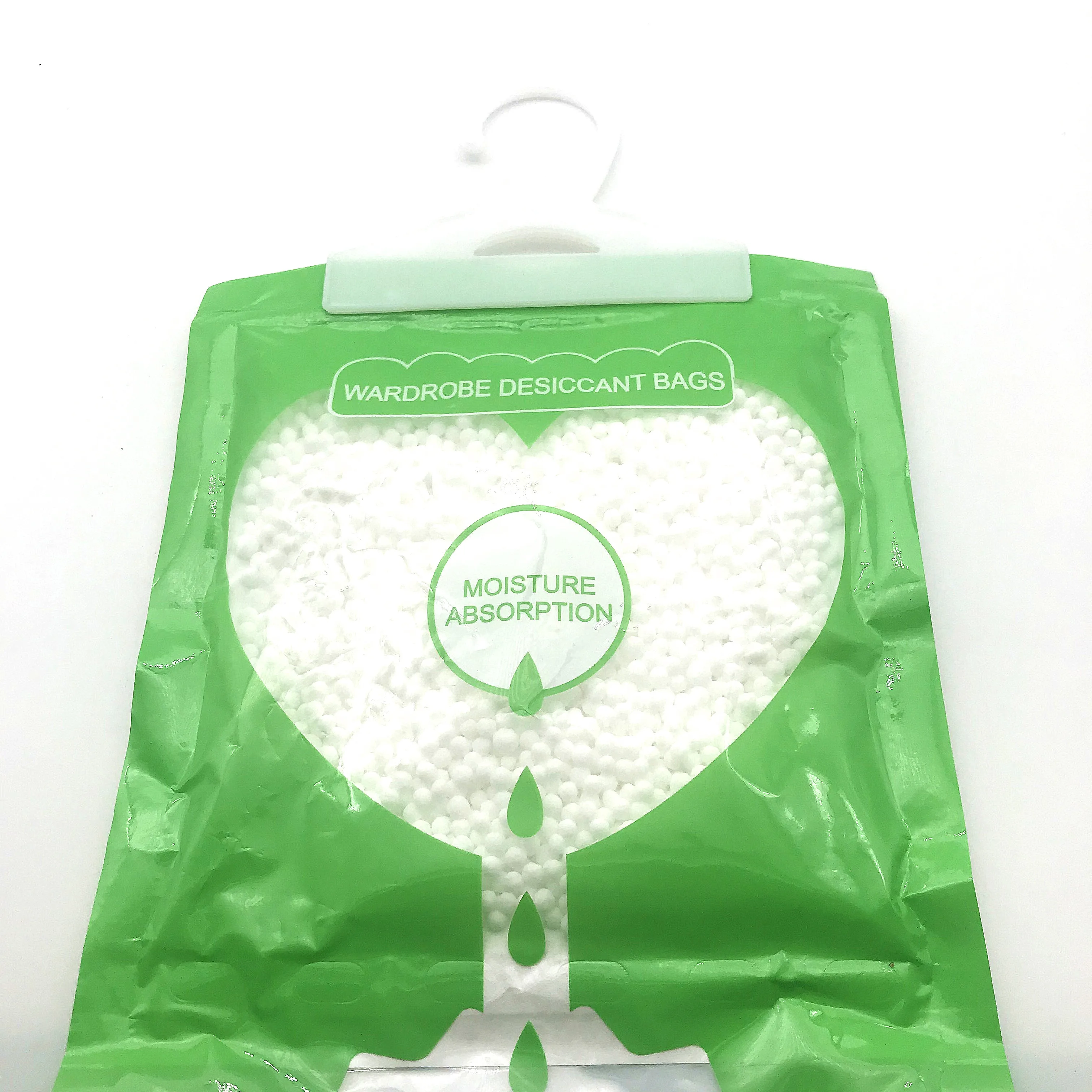 Healthy disposable wardrobe dehumidifier damp rid hanging air purifying deodorizer bag