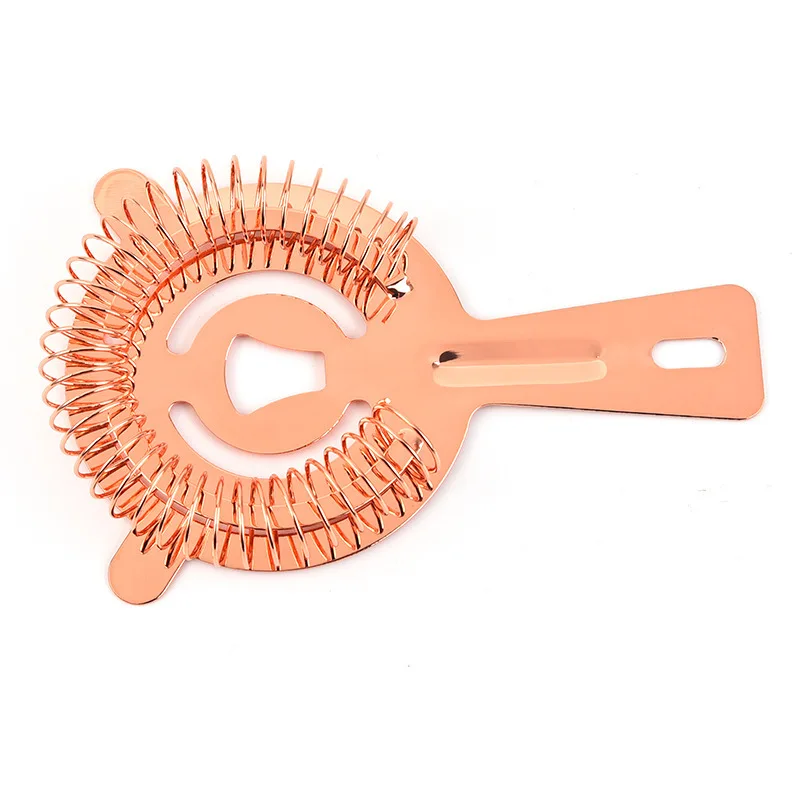 High Quality 304SS Food Grade Bartending High Density Spring Bar Tool Drink Strainer Bar Accessories Strainer Ice Strainer