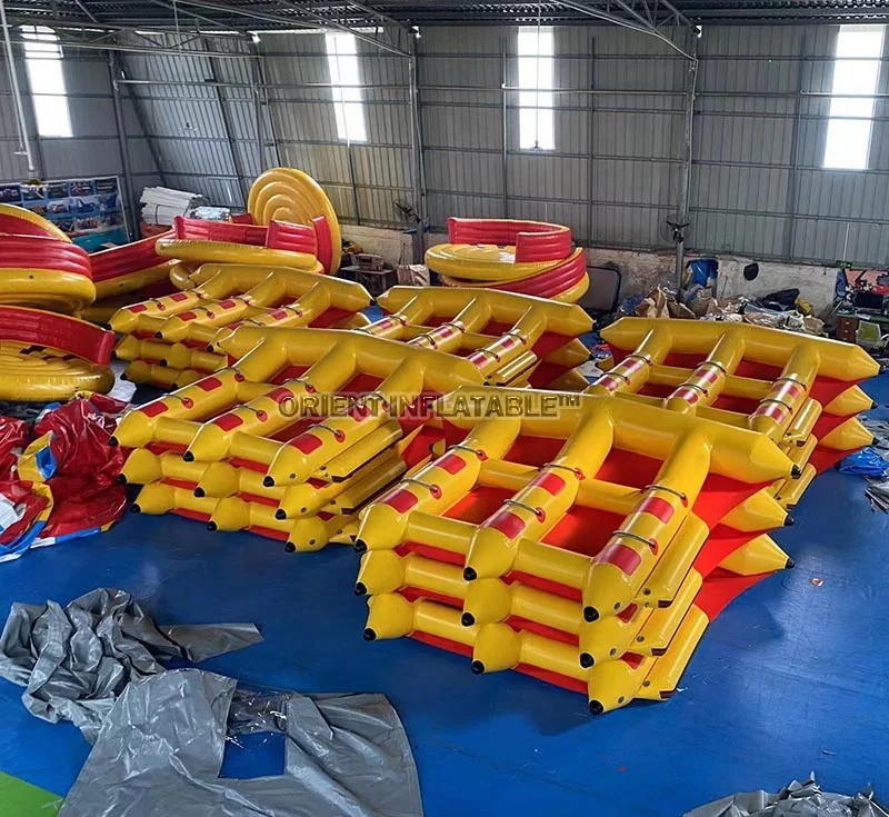 Orient Inflatables 4 persons water screaming inflatable flying fish banana boat