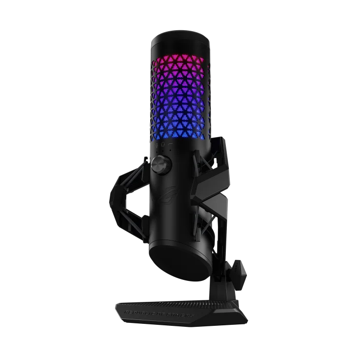 Новый игровой микрофон ROG Carnyx 25 мм конденсаторный капсульный 192 кГц/24-битный дискретизатор синхронизация RGB