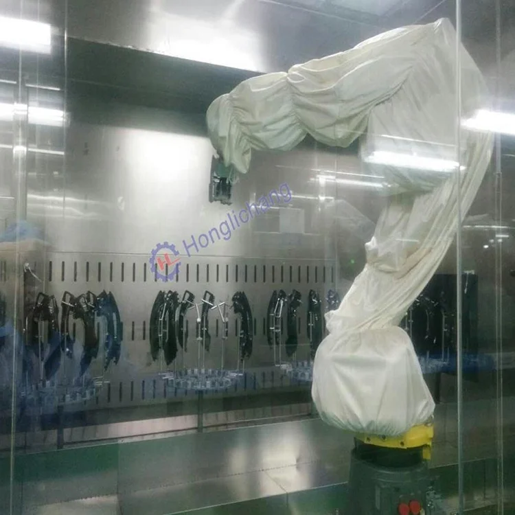 Fully Painting Robot Automatic Paint Spray Line for Automotive Parts