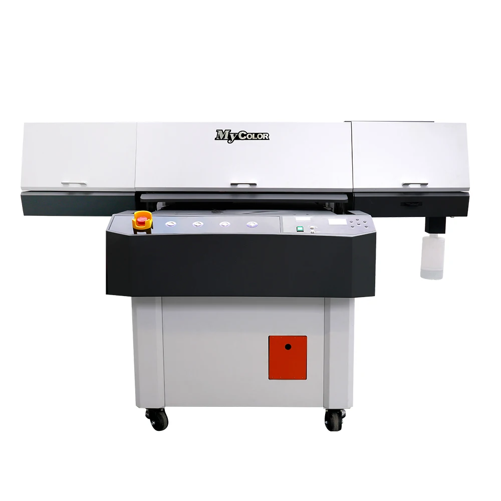 Mycolor 9060 Vision UV Printer Excellent Effect Smooth Printed Easy to Operate Flatbed 3D Craft Ultraviolet Printing Machine