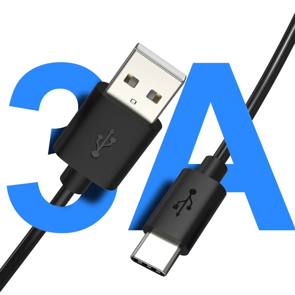 For Mi Braided Usb Type-C Cable Adapter Cable 3Ft 6Ft 10Ft To Usb Cable Charger