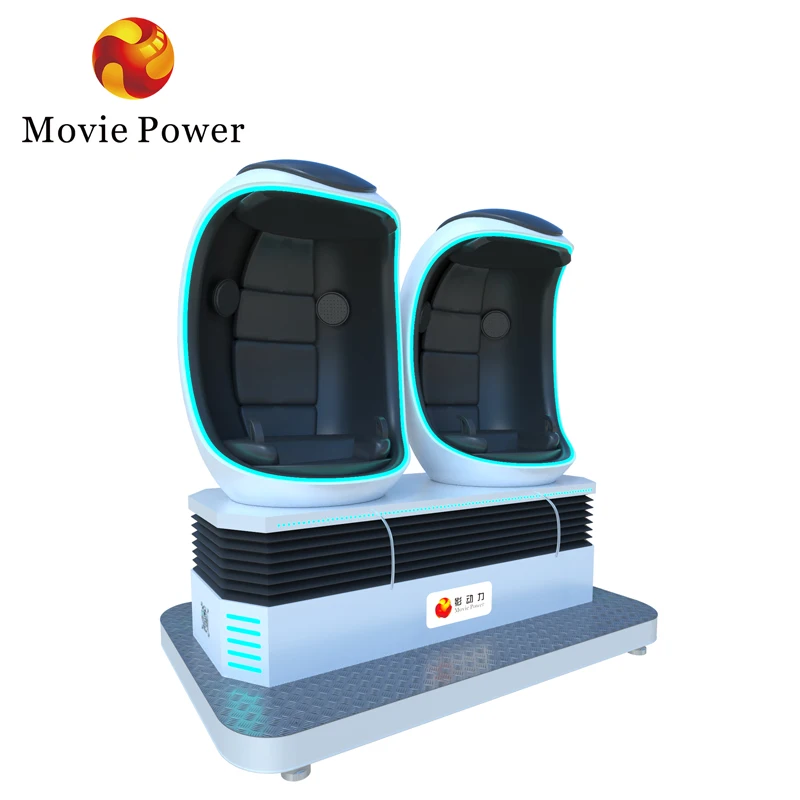 Factory Price 9d virtual reality 9d egg chair 9d egg vr cinema by Movie Power