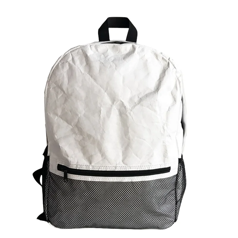 High quality lightweight designer foldable waterproof laptop tyvek paper backpack