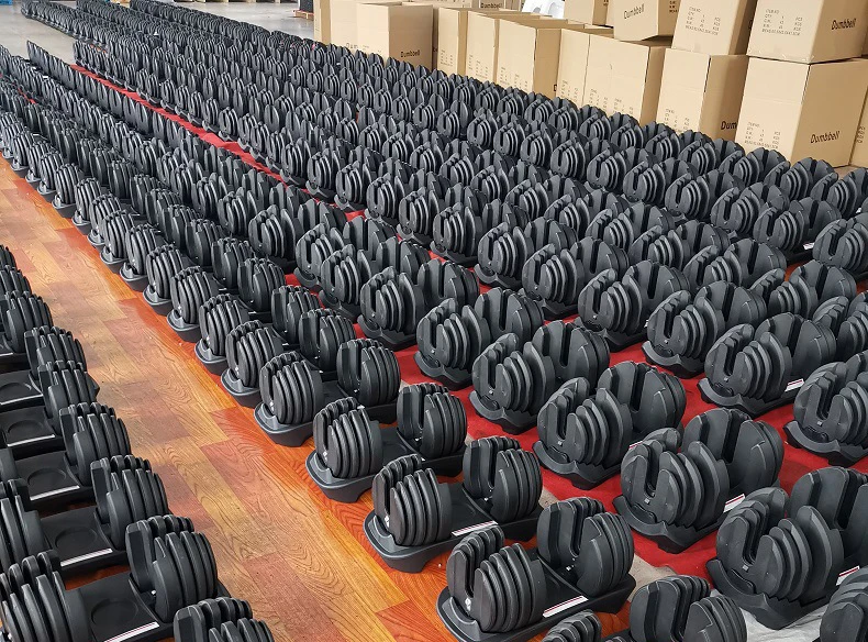
Adjustable Dumbell Plate Weight Lifting Set for Sale with Customer Logo 