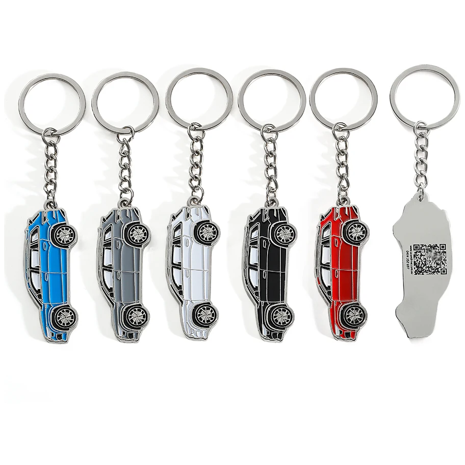 Pingyang Shuanghua Customization Metal 3d Keychain Uv Printed Design Key Chain Custom Logo Engraved Keyholder Keychains