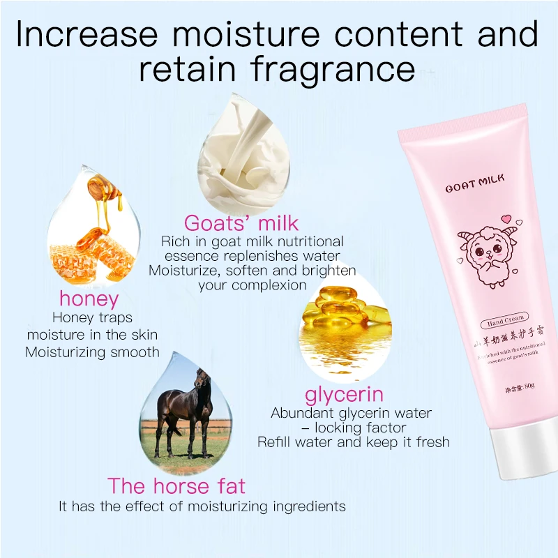 Лосьон для рук из козьего молока увлажняет зимнюю кожу рук и предотвращает пилинг и растрескивание от производителей