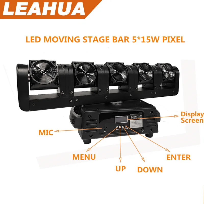 Super wash beam led moving head light led stage lights dj professional lighting/5*15w RGBW 4in1 mixing color pixel for Party
