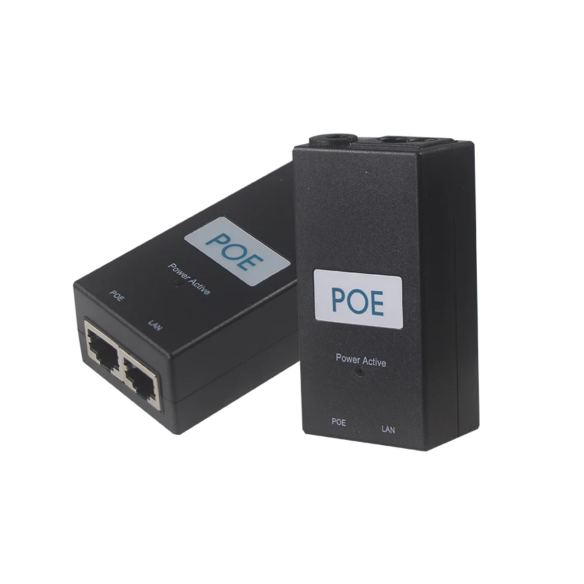 Ethernet Poe 24 В 0.5A адаптер для адаптера переменного тока DC Power RJ45 Lan Ports