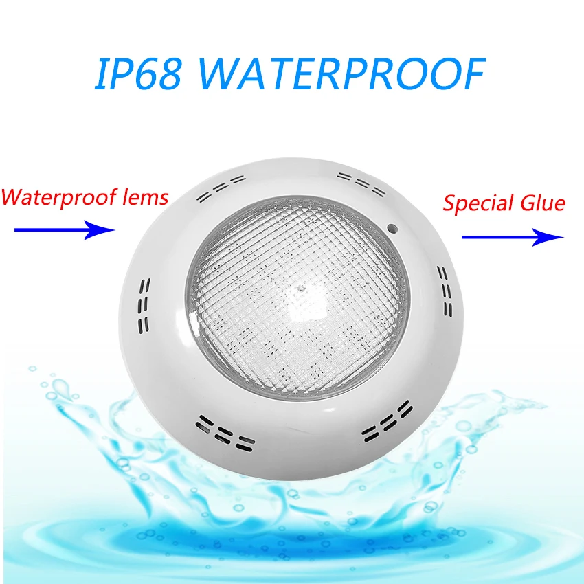 factory direct supply swimming pool  accessories  led underwater lights summer time backyard garden pool light