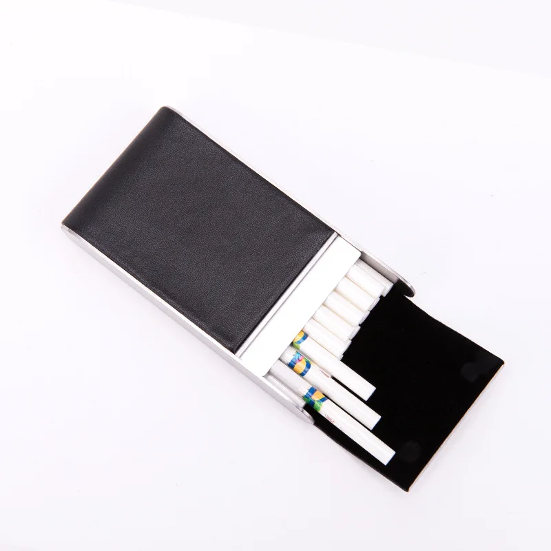 Custom Luxury Stitched Pu Leather Business Name Card Holder for Men & Women