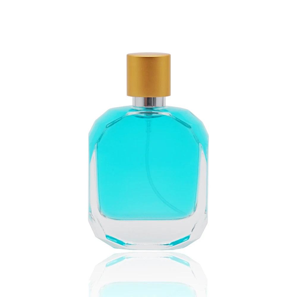 
50ml crimp neck perfume bottle perfume spray bottle clear crystal bottle 