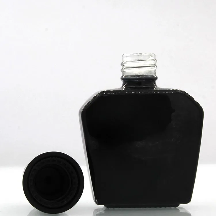 Fashion cosmetic nail polish oil new design nail gel polish bottle glass empty uv gel nail polish bottle